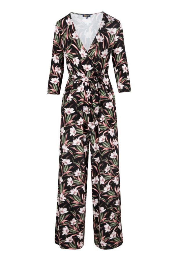 Diana 3/4 Sleeve Jumpsuit Magnolia