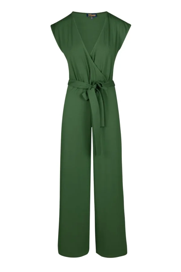 Diana Sleeveless Jumpsuit Plain