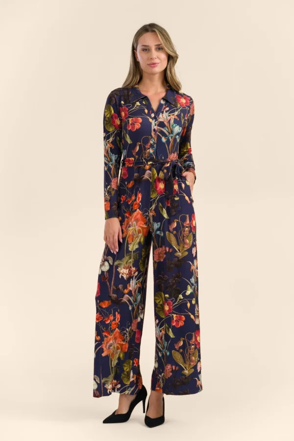 Bella Jumpsuit Jersey autumn garden night