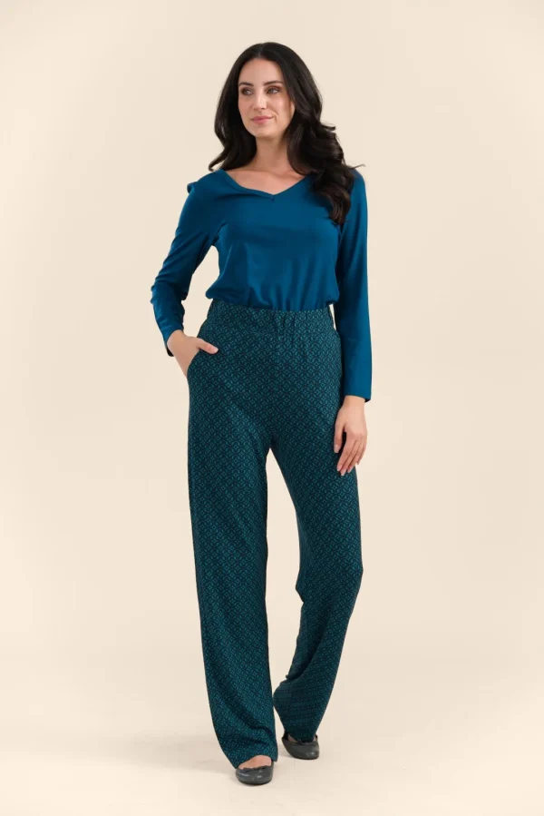 Carin Pants Jersey lisbon blue