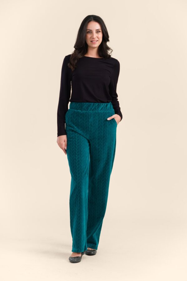 Carin Pants Velours Ivy