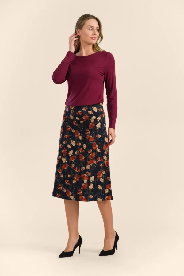 Claudia Skirt Sweat ginkgo