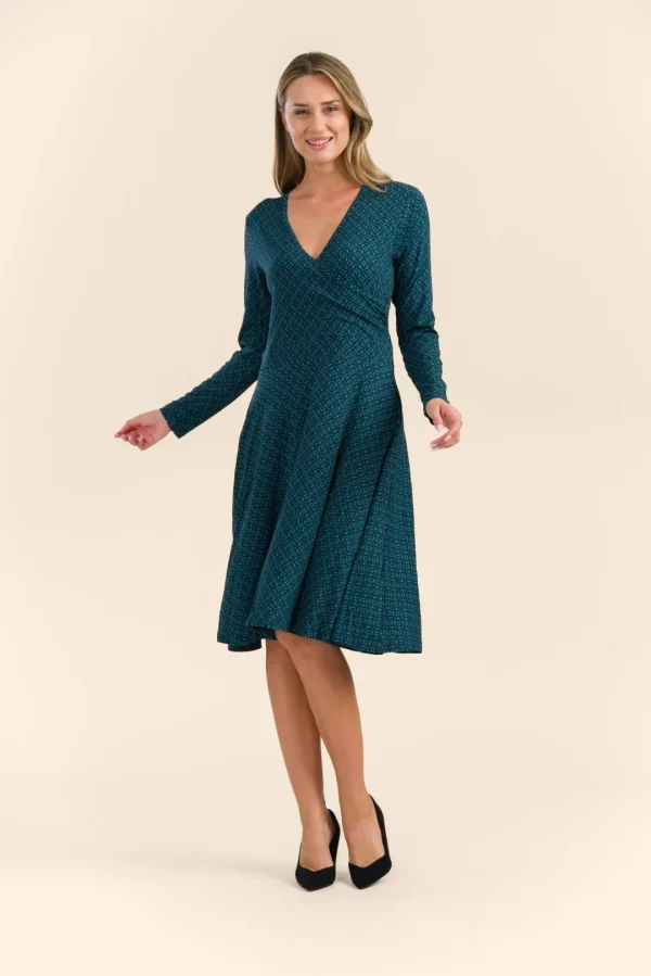 Daisey Dress Jersey lisbon blue