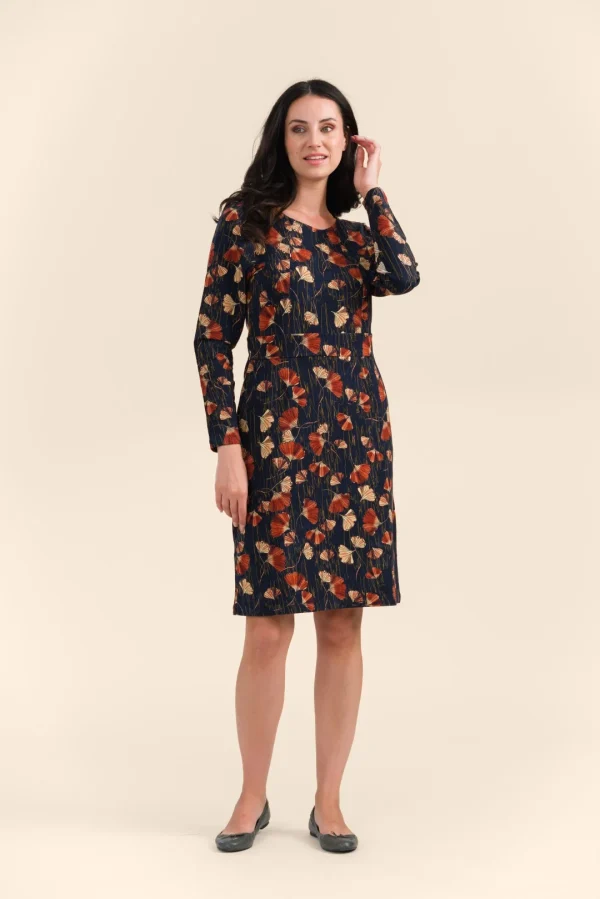 Elise Dress Sweat ginkgo