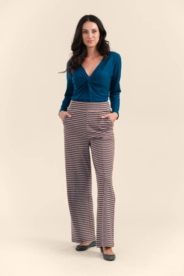 Hailey Trousers Jacquard