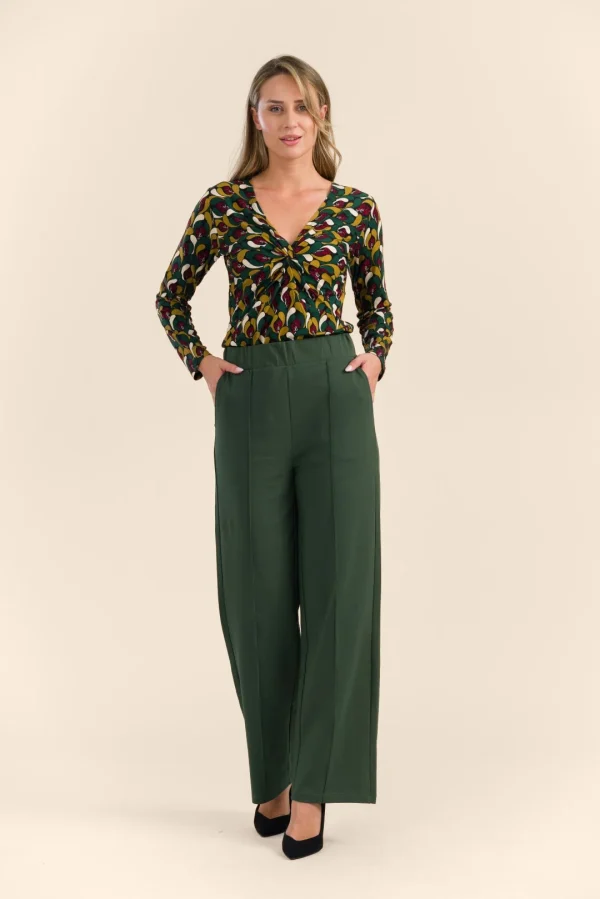 Hailey Trousers Punto di Roma green