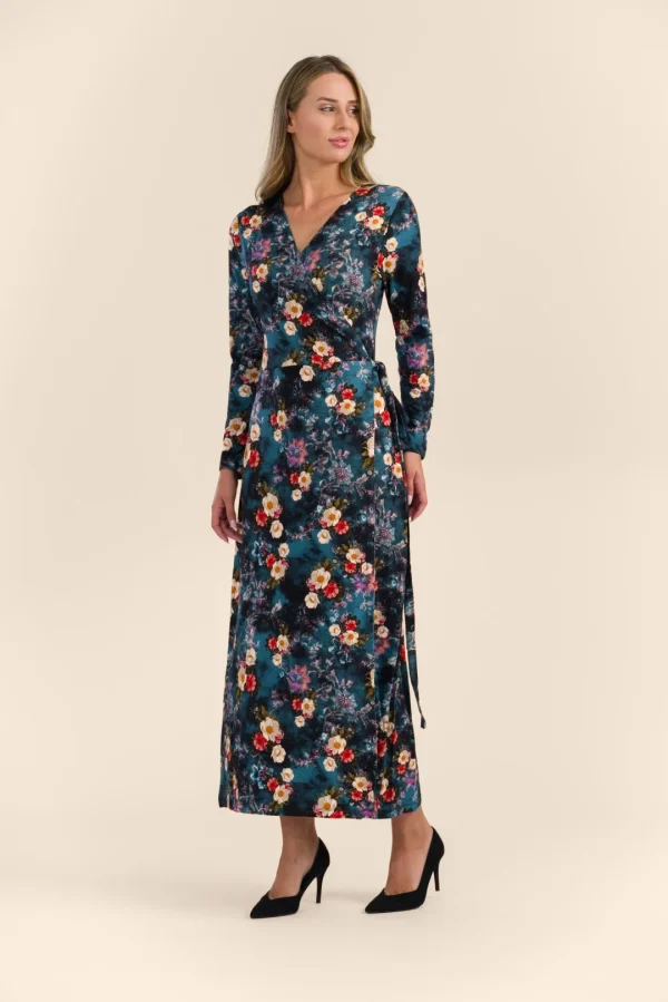 Lauren Dress Jersey wild rose