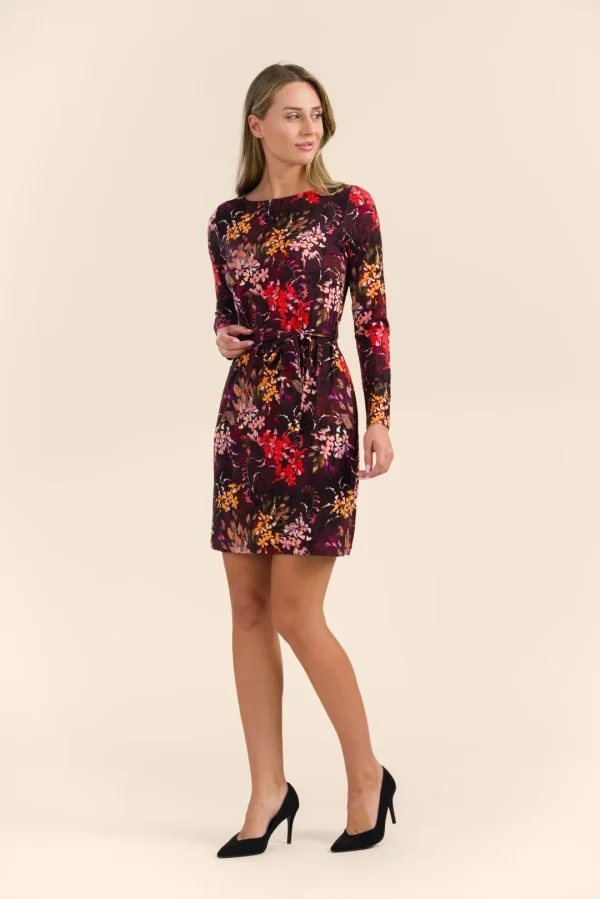 Marlies Dress Jersy autumn flower