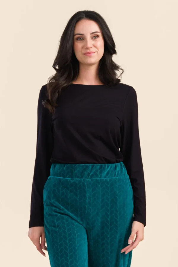 Puck Top plain black