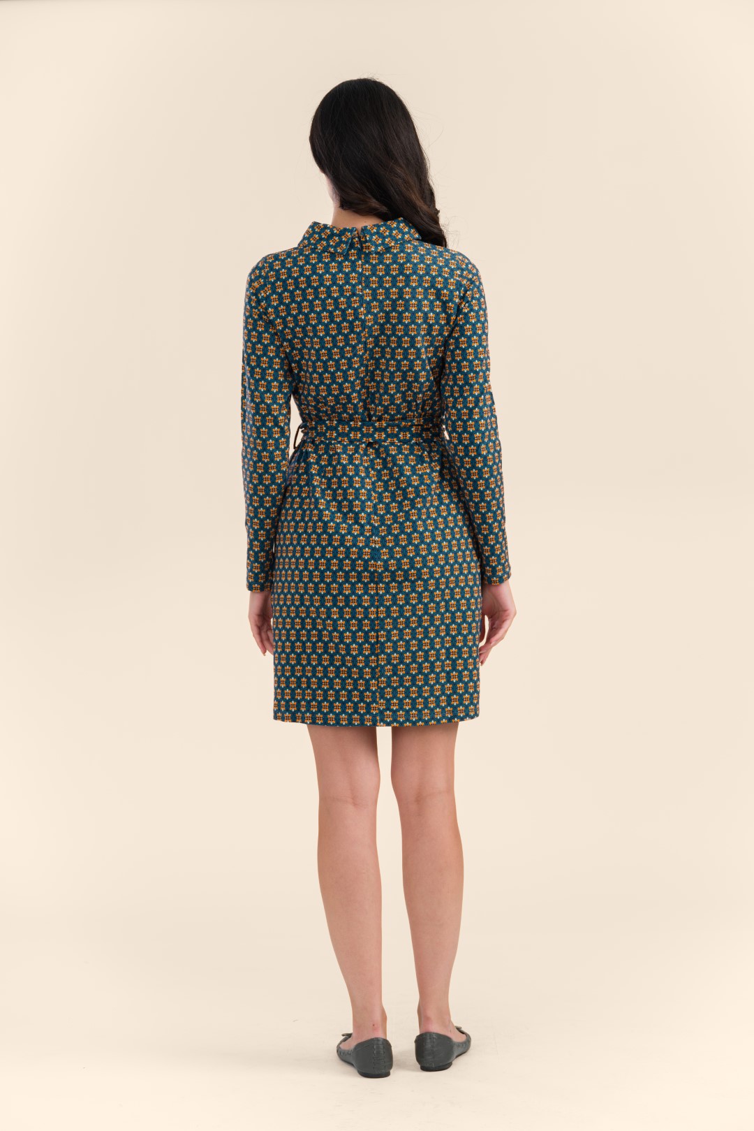 Tess Dress Jersey porto blue - Image 3