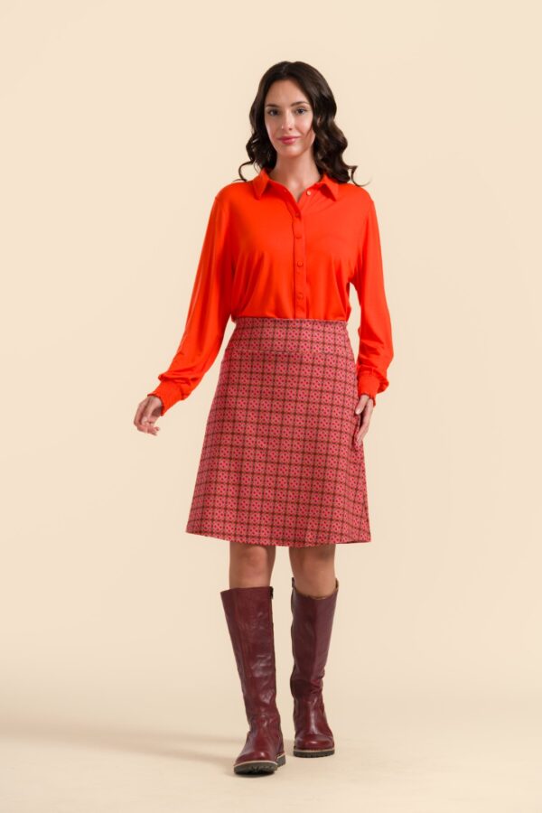 ESMÉE SKIRT GORGEOUS PORT TILES