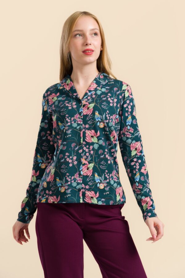 IRIS BLOUSE LONG SLEEVE BIRDY