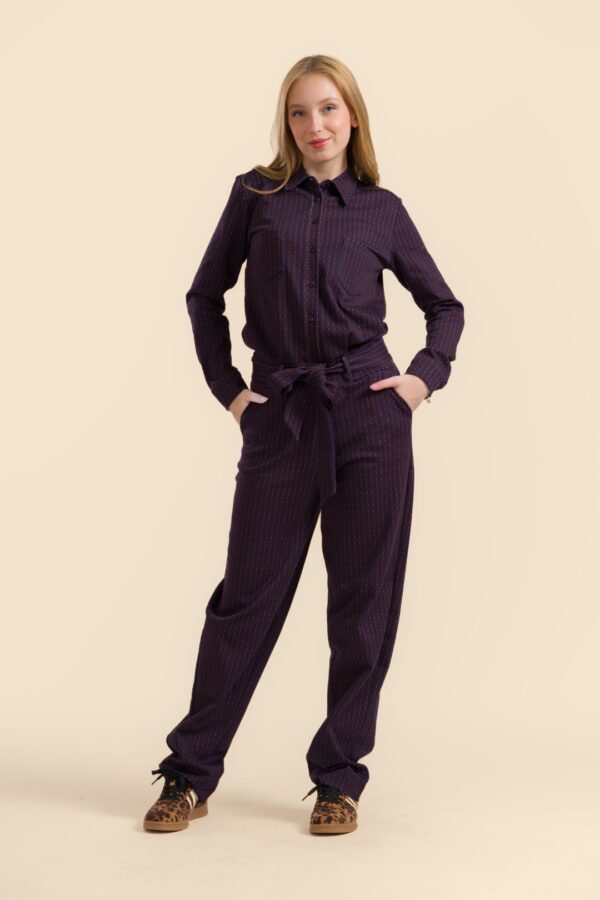 JIP JUMPSUIT CHOCOLATE SQUARE
