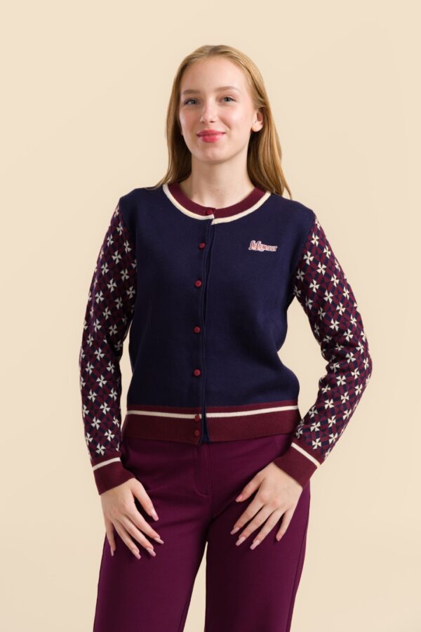 KNITWEAR CARDIGAN POPPY