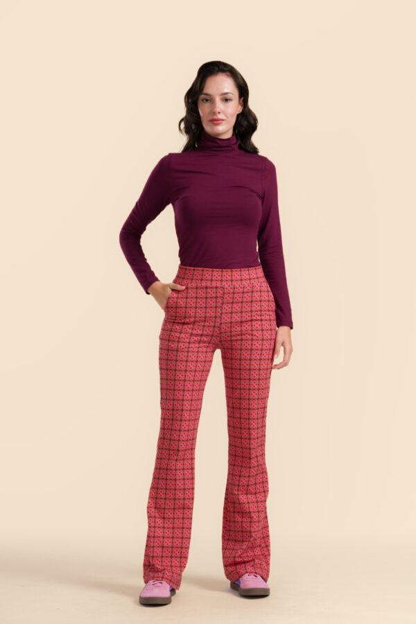 LIEKE FLARED PANTS GORGEOUS PORT TILES
