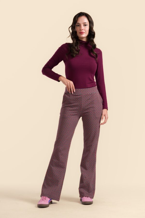 LIEKE FLARED PANTS GRAPHIC MILL