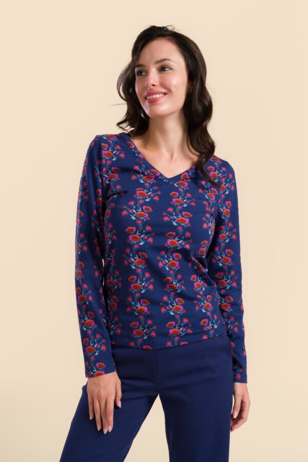 LYNN TOP POPPY