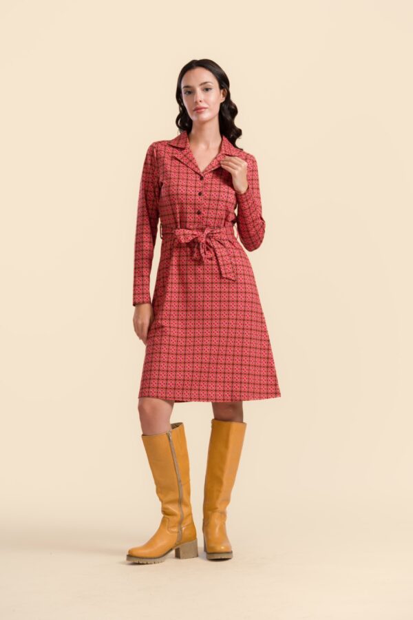 MONIQUE DRESS GORGEOUS PORT TILES