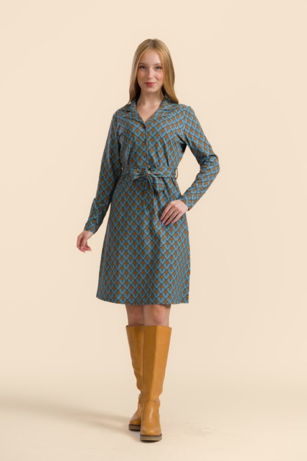 MONIQUE DRESS JUNGLE GREEN FLOWER