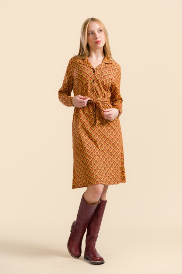 MONIQUE DRESS RETRO FLOWER