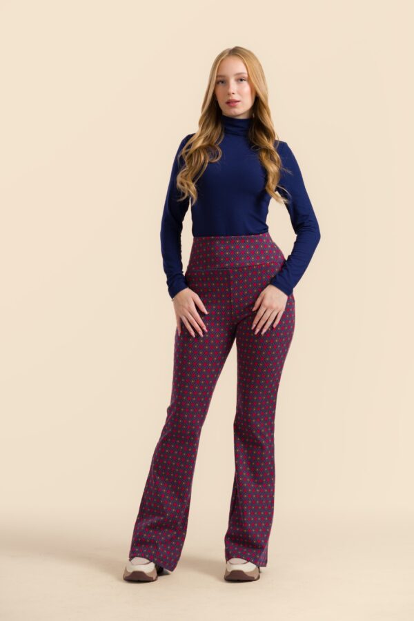 NALA PANTS JACQUARD HEARTS