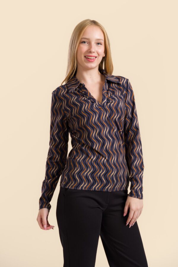SUZY TOP LONG SLEEVE TAFFY