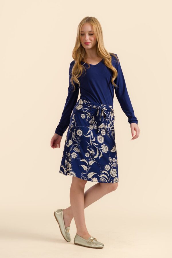 DEMI SKIRT BIRD OF PAISLEYS